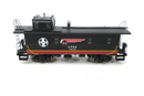 K-LINE K617-1055 ATSF WARBONNET OFF CENTER CUPOLA SS CABOOSE RARE