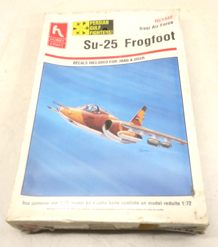 Hobby Craft 1/72 Su - 25 Frogfoot Model Kit HC1332 SEALED - WISE GUYS HOBBIES LLC