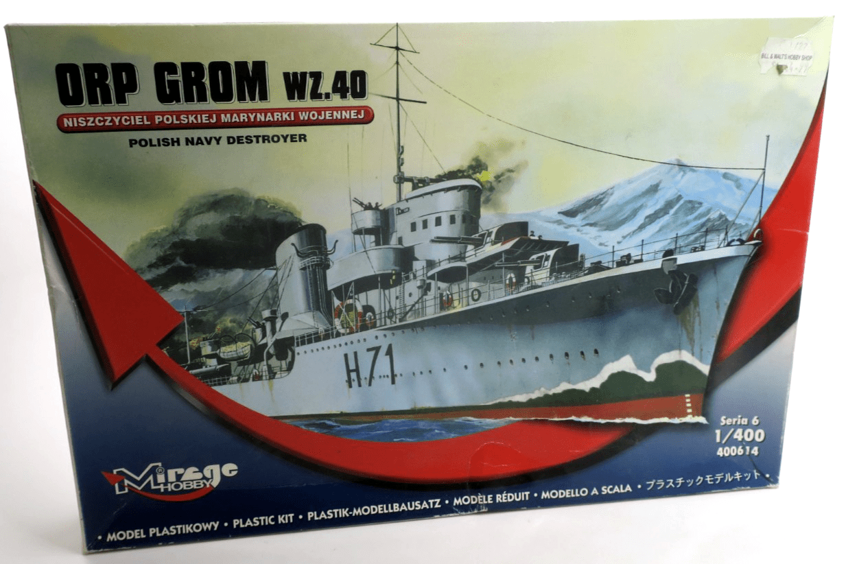 Mirage Hobby 1/400 ORP GROM WZ.40 Model Kit 400614 - WISE GUYS HOBBIES LLC