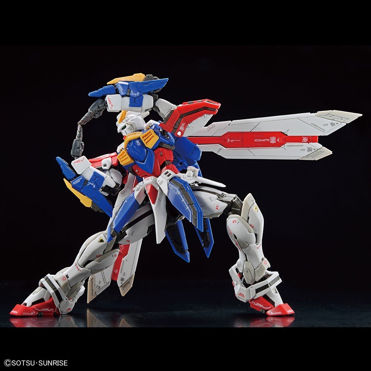 Bandai G Gundam RG 1/144 Burning Gundam Model Kit - WISE GUYS HOBBIES LLC