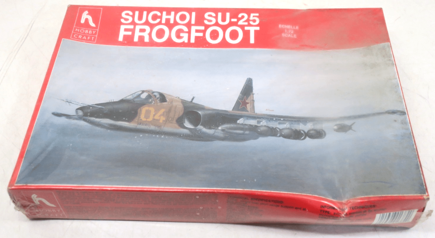 Hobby Craft 1/72 Suchoi SU - 25 Frogfoot Model Kit HC1382 - WISE GUYS HOBBIES LLC