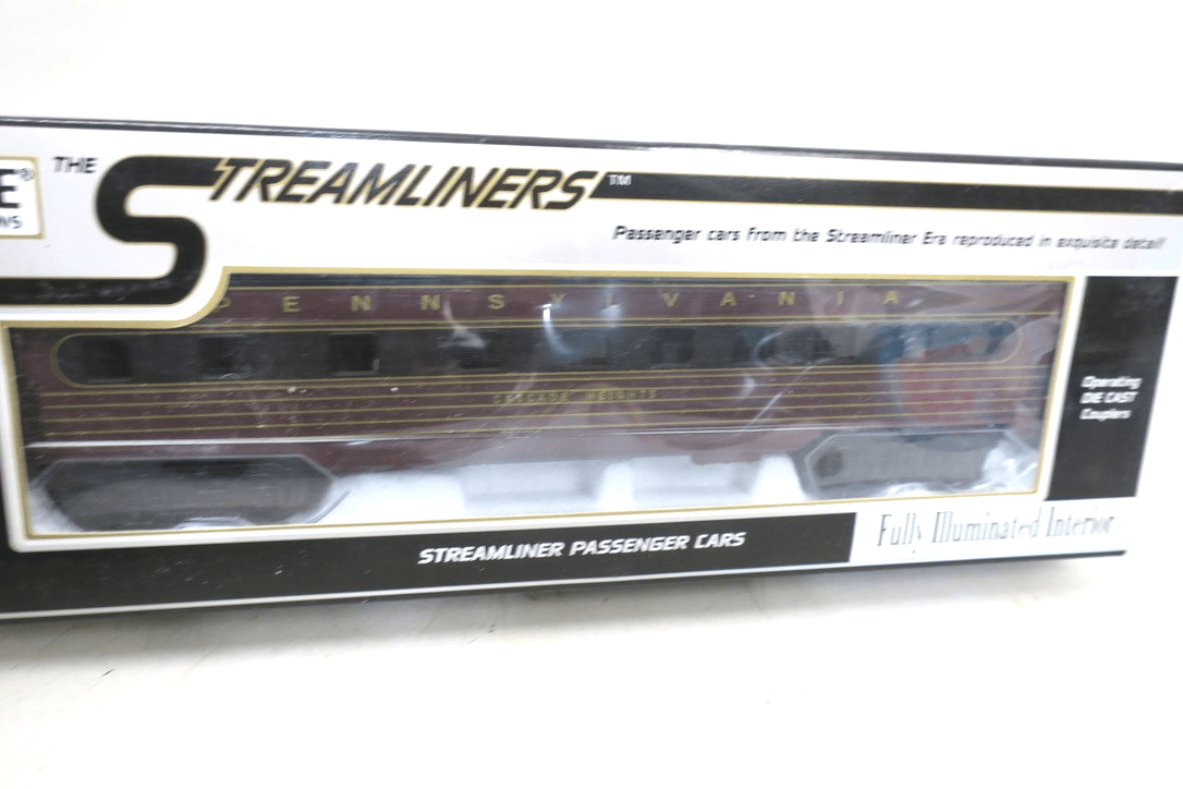 K - Line K4580 - 8086 O Pennsylvania Cascade Heights 12.5" Streamliner Pullman Car - WISE GUYS HOBBIES LLC