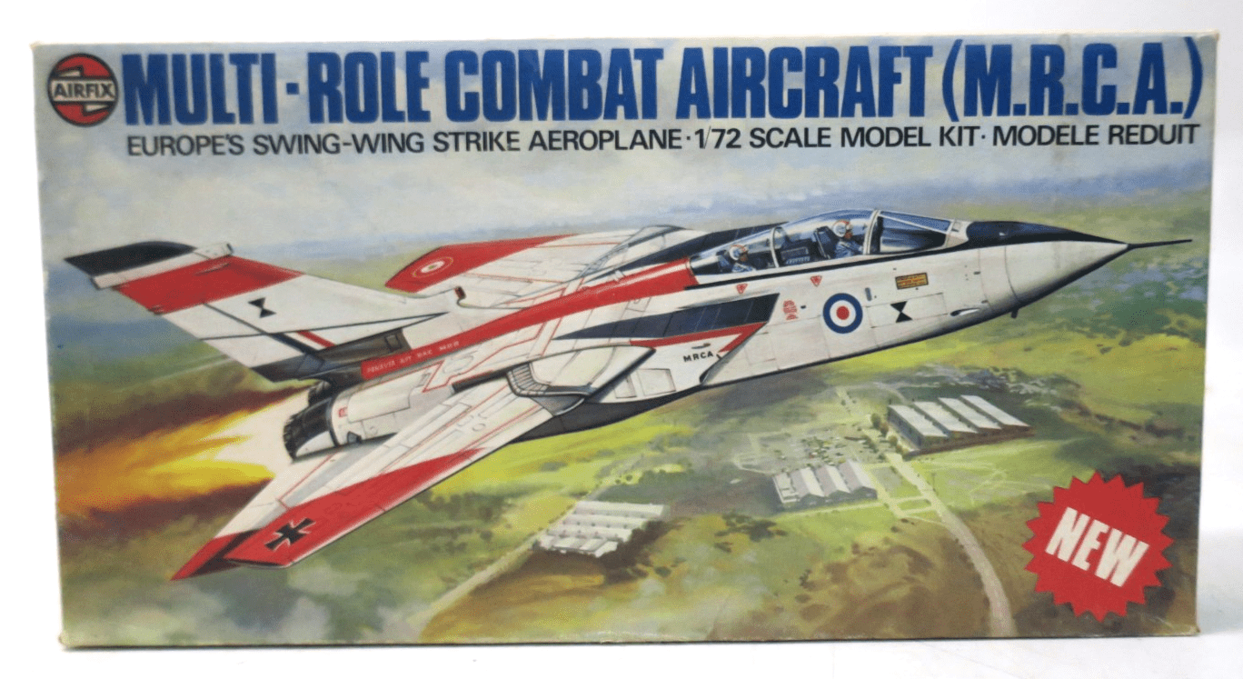 Airfix 1/72 Multi - Role Combat Aircraft (M.R.C.A.) Model Kit 04019 - 6 ("New" Box) - WISE GUYS HOBBIES LLC