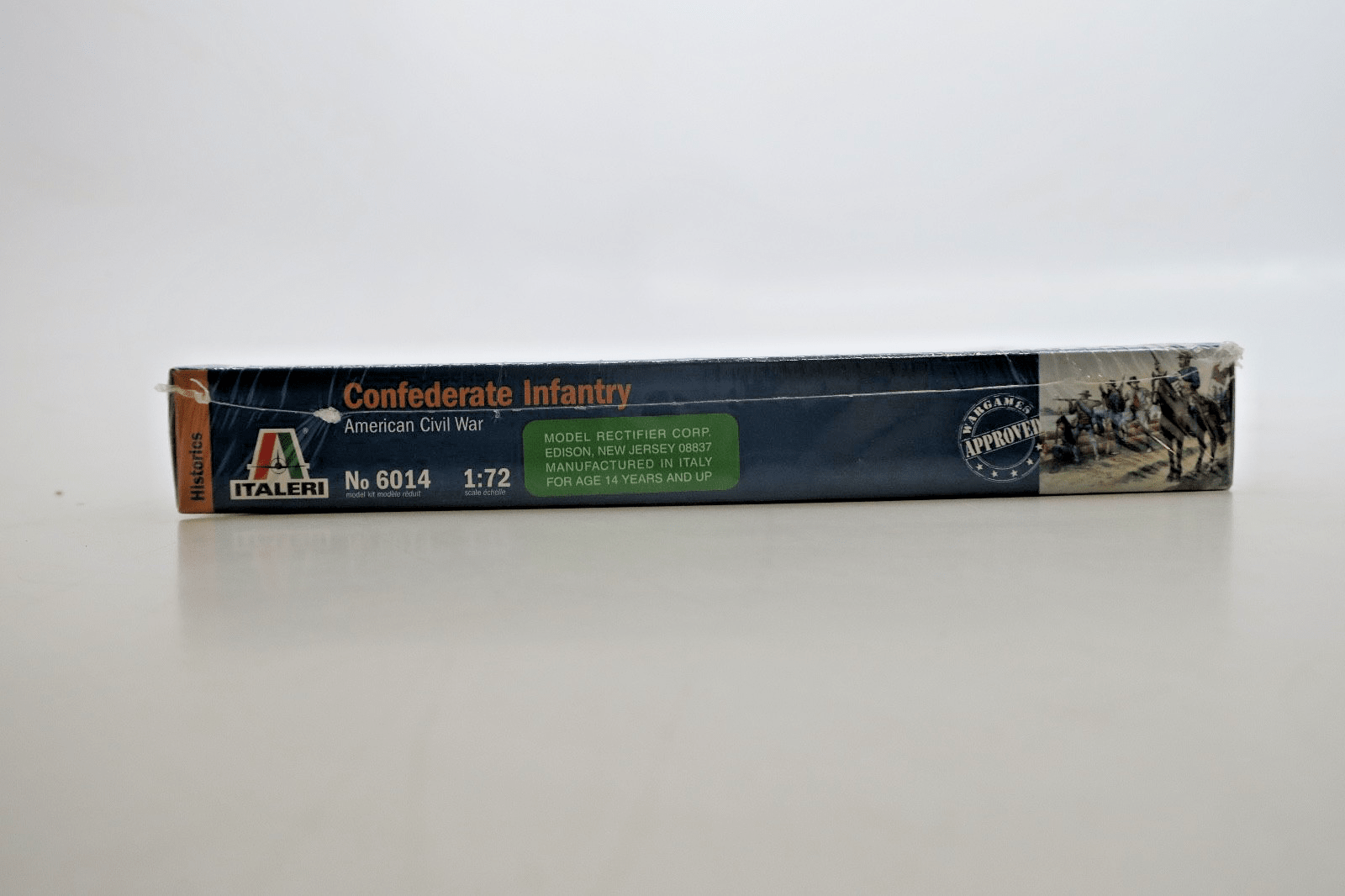 Italeri 1/72 Confederate Infantry Model Kit 6014 - WISE GUYS HOBBIES LLC