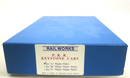 HO Scale Railworks PRR Keystone Cars 2 Car Set 9600-9601 (Set A) Woosung