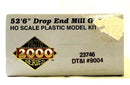 PROTO SERIES 2000 52'6" DROP END MILL GONDOLA HO SCALE PLASTIC MODEL KIT 23746