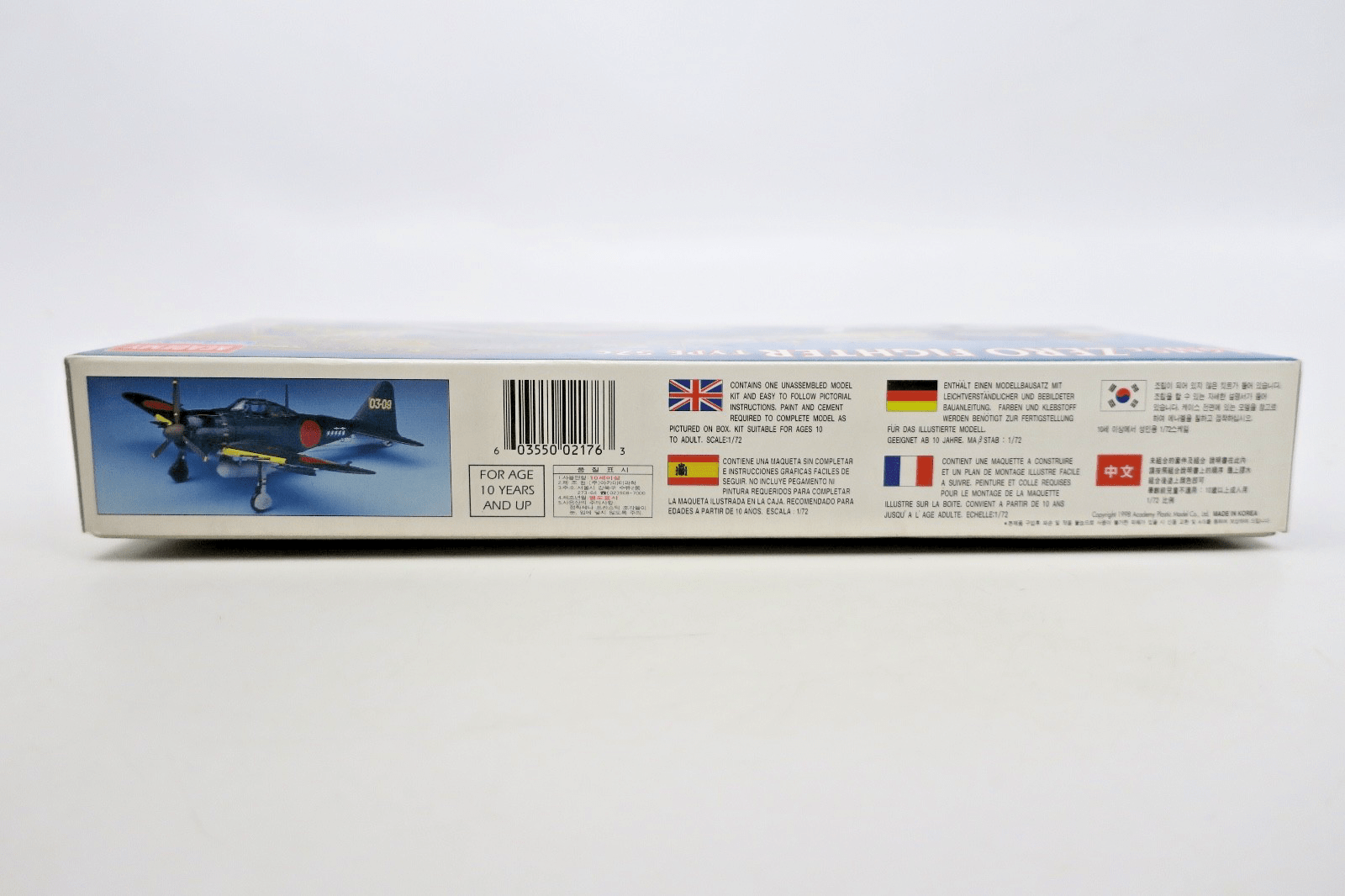 Academy 1/72 A6M5c Zero Fighter Type 52c Model Kit 2176 - WISE GUYS HOBBIES LLC