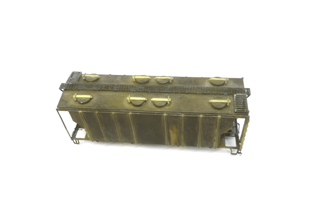 HO Brass NPP Nickel Plate Products B&O Baltimore & Ohio 100-Ton Covered Hopper - WISE GUYS HOBBIES LLC