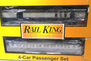 MTH O BALITMORE & OHIO 60' MADISON PASSENGER - 4 CAR SET 30-69188