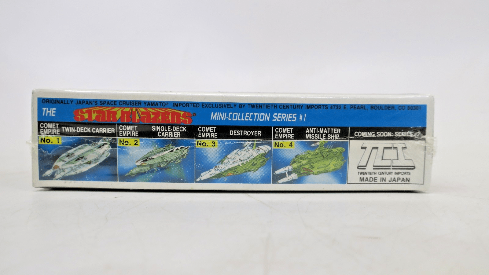 TCI Star Blazers Comet Empire Twin-Deck Carrier Mini Model Kit 1 - WISE GUYS HOBBIES LLC