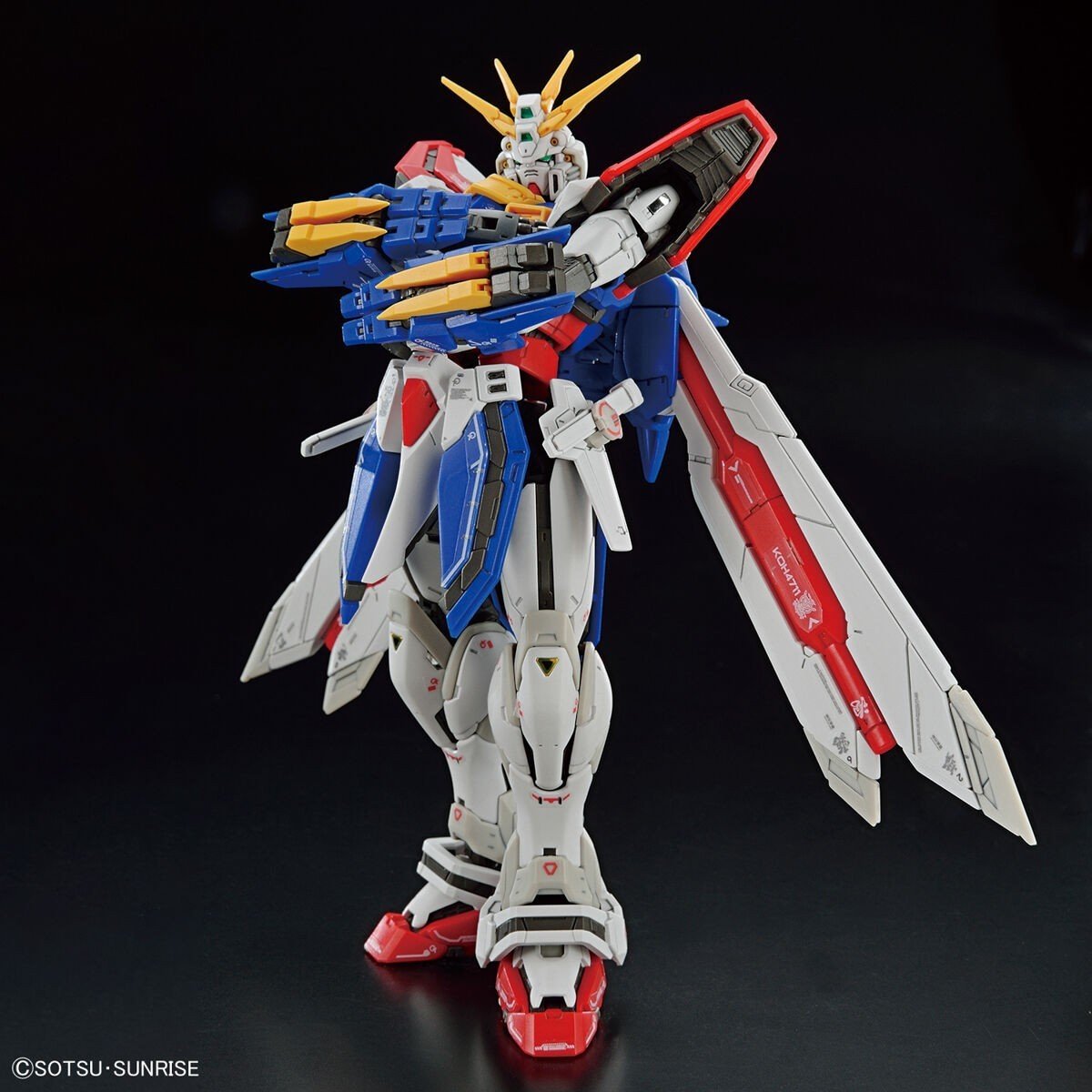 Bandai G Gundam RG 1/144 Burning Gundam Model Kit - WISE GUYS HOBBIES LLC