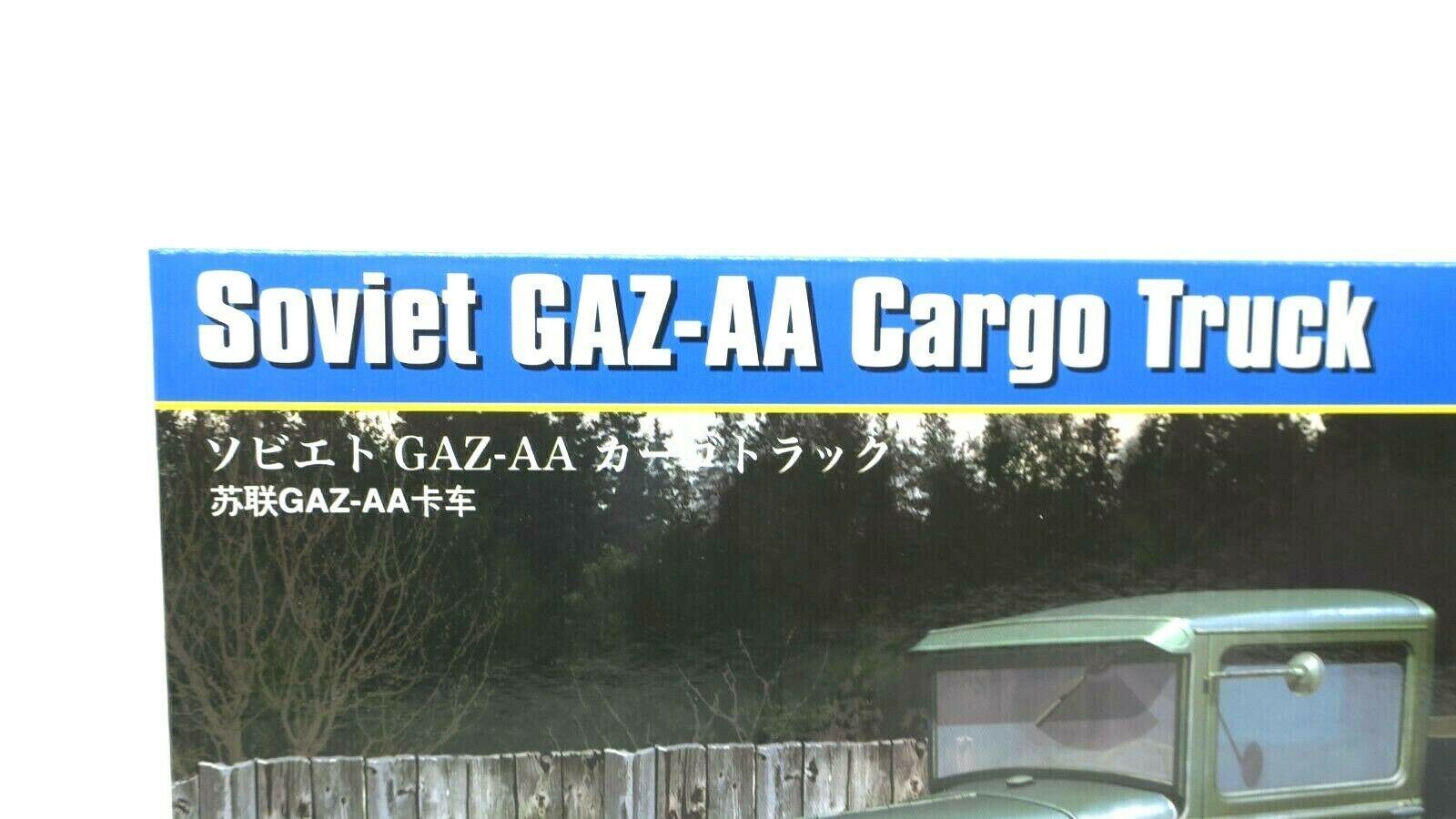 Hobbyboss 1/35 83836 Soviet GAZ-AA Cargo Truck Model Kit - WISE GUYS HOBBIES LLC
