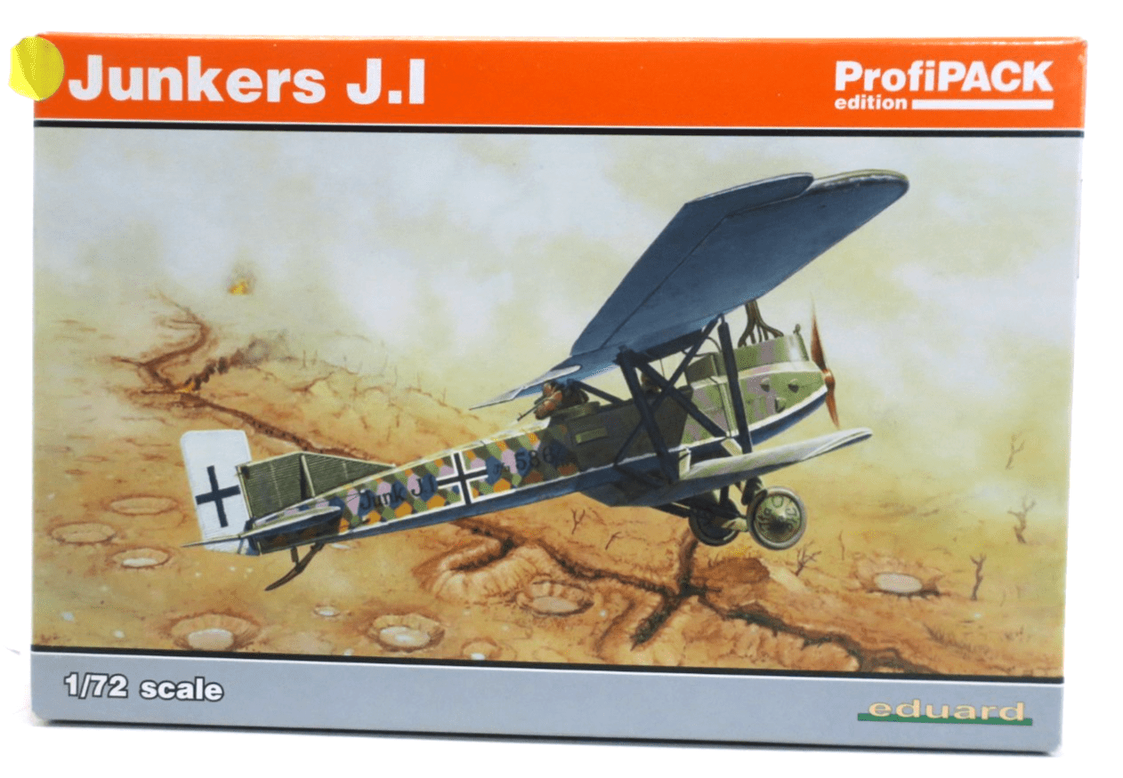 Eduard 1/72 Junkers J.I Plastic Model Kit 7046 - WISE GUYS HOBBIES LLC