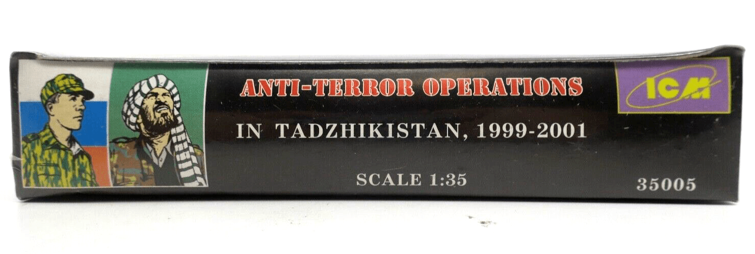 ICM 1/35 Anti-Terror Operations In Tadzhikistan 1999-2001 Model Kit - WISE GUYS HOBBIES LLC