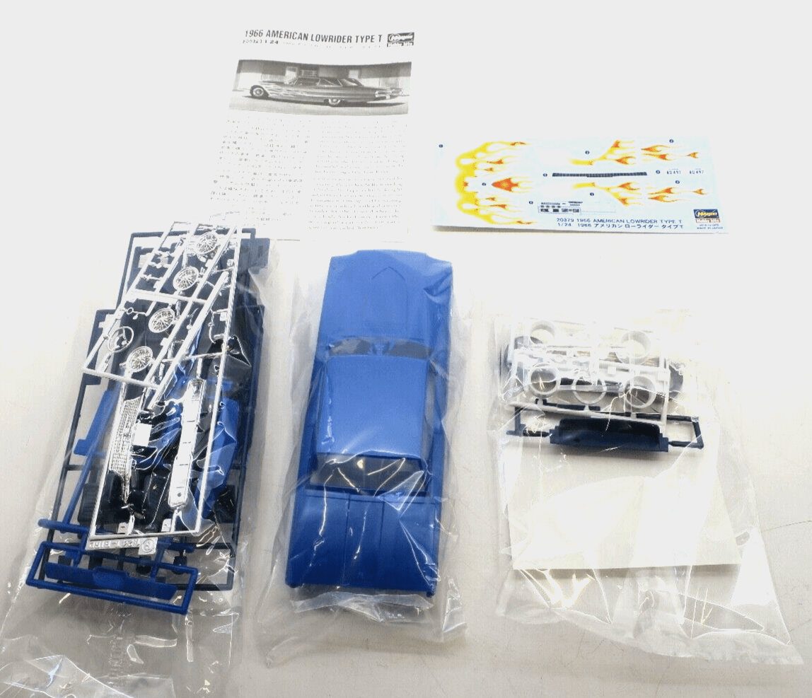 Hasegawa 1/24 1966 American Lowrider Type T Model Kit 20379 - WISE GUYS HOBBIES LLC