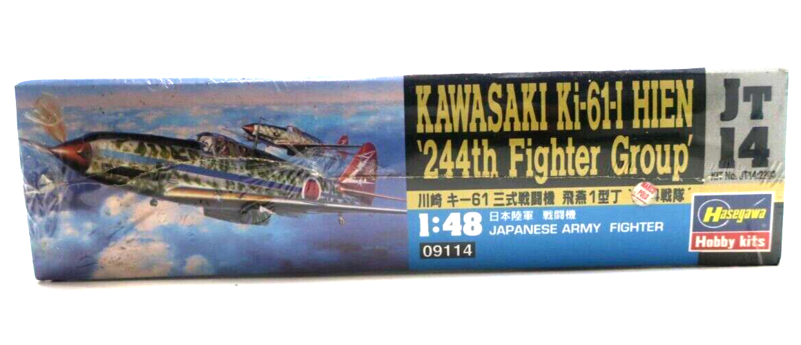 Hasegawa 1/48 Kawasaki Ki-61-1 Hien '244th Fighter Group' - WISE GUYS HOBBIES LLC