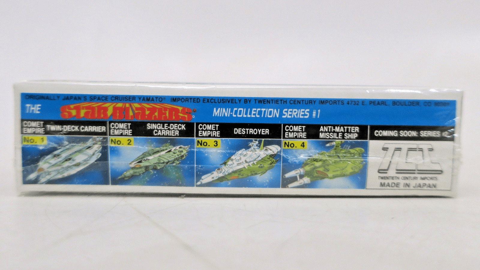 TCI Star Blazers Comet Empire Battleship Mini Model Kit 6 - WISE GUYS HOBBIES LLC