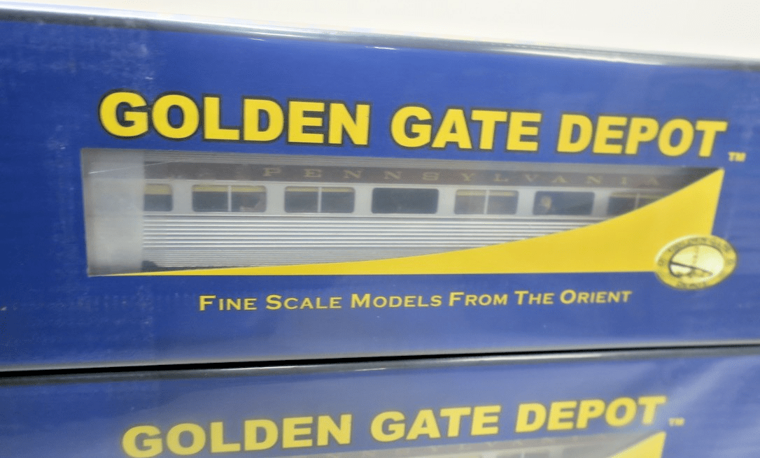 GOLDEN GATE DEPOT O SCALE 2 - RAIL PRR CONGRESSIONAL LIMITED 4 - PACK SET 3 - WISE GUYS HOBBIES LLC