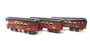 Ives standard gauge electric passenger set RED 185 186