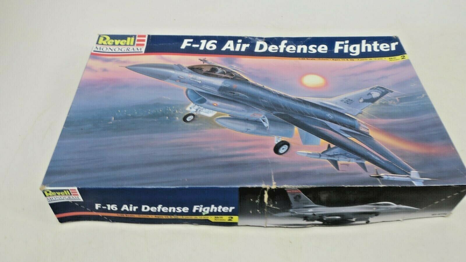 New Open Box Revell Monogram F-16 Air Defense Fighter Model Kit 85-4774 - WISE GUYS HOBBIES LLC