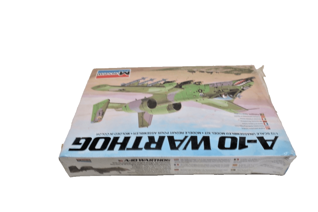 VINTAGE 1983 A - 10 WARTHOG MODEL AIRPLANE KIT Model 1:72 5430 - WISE GUYS HOBBIES LLC