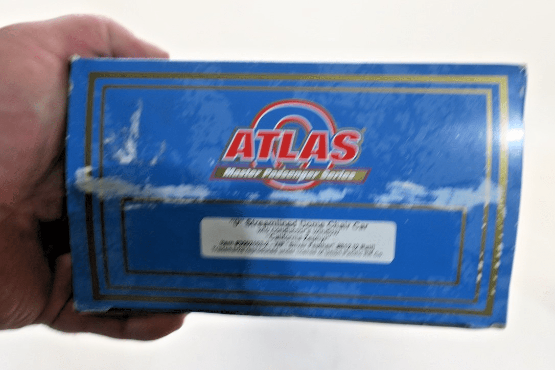 Atlas O Scale Dome Chair Car "California Zephyr " WP Silver Feather" 3001153 - 2 - WISE GUYS HOBBIES LLC