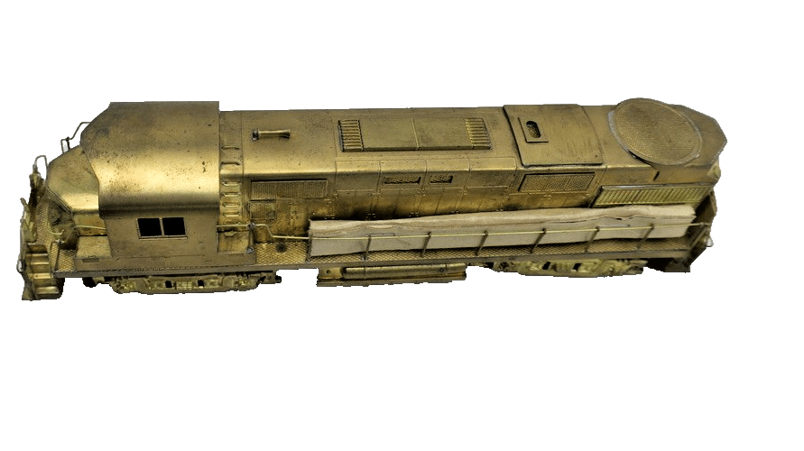 Vintage Alco Models DL - 640 HO Brass Diesel Train Locomotive Unpainted - WISE GUYS HOBBIES LLC