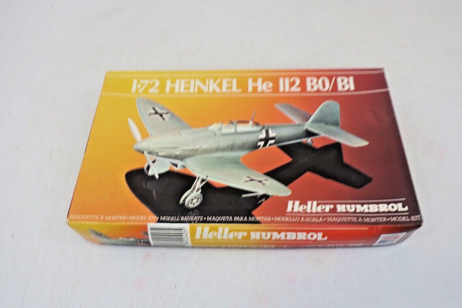 HELLER 1:72 SCALE HEINKEL HE 112 BO/BI. BNIB, ITEM 80240 - WISE GUYS HOBBIES LLC