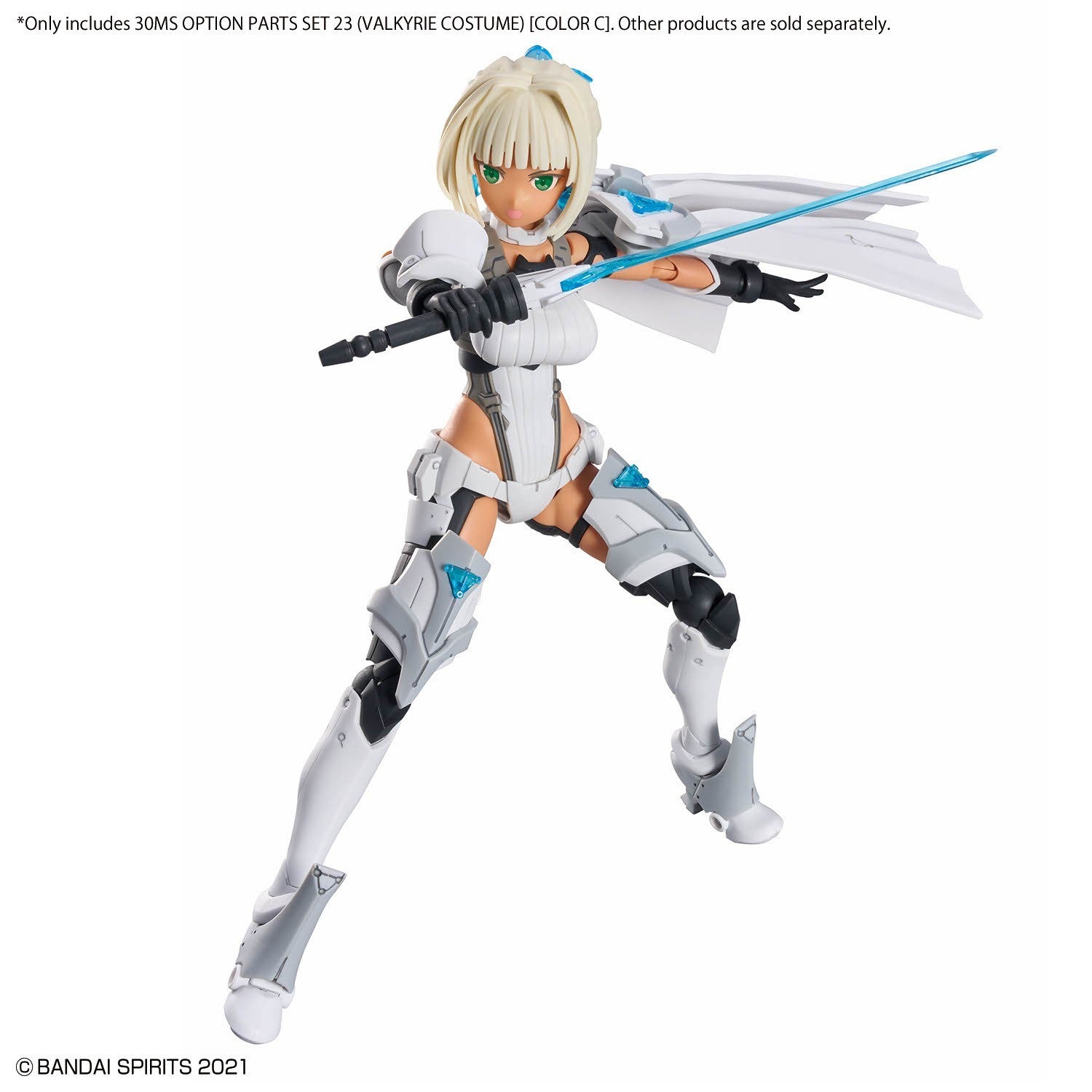 Bandai 30MS Option Parts Set 23 (Valkyrie Costume) [Color C] Model Kit - WISE GUYS HOBBIES LLC