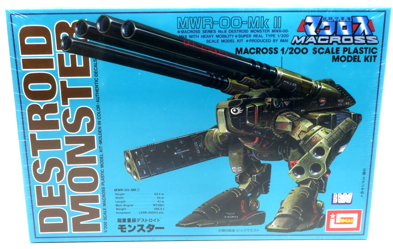 Vintage Macross Imai 1/200 Destroid Monster Model Kit 8 - WISE GUYS HOBBIES LLC