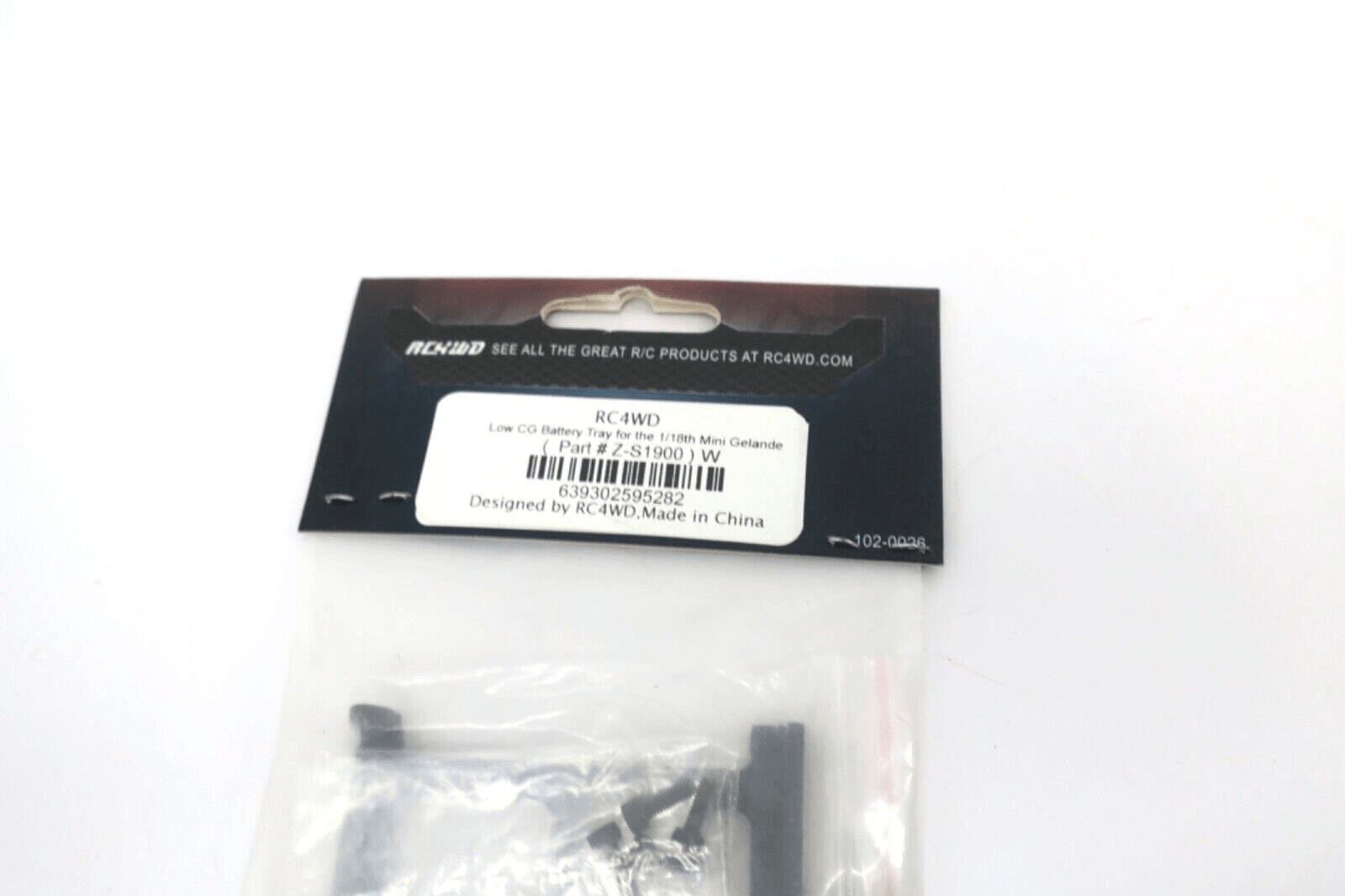 RC4WD Low CG Battery Tray for the 1/18th Mini Gelande Z-S1900 - WISE GUYS HOBBIES LLC
