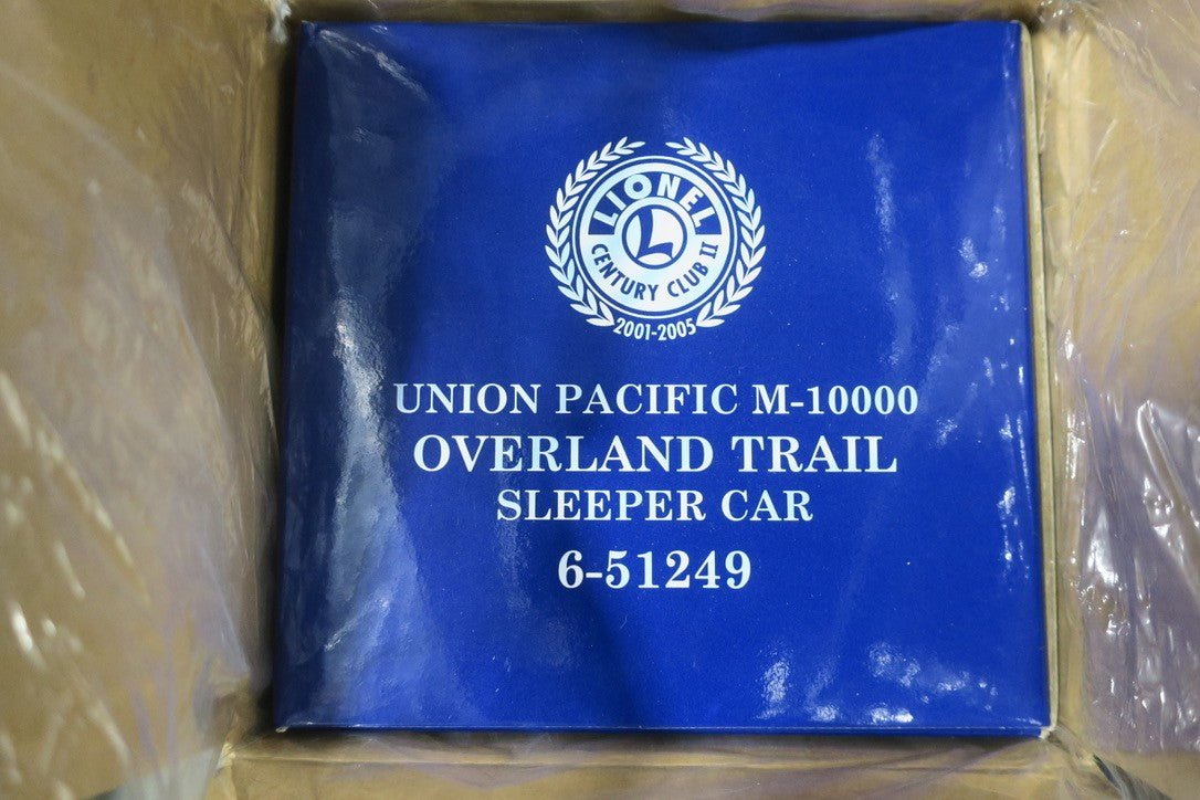 Lionel Trains Union Pacific M10000 Overland Trail Sleeper Car 6-51249 O Scale - WISE GUYS HOBBIES LLC
