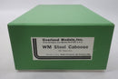 Western Maryland Overland Brass NE Steel Canoose 2 Rail New. Rare OMI