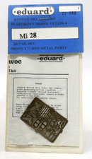 Eduard Photo Etch 1/72 Mi 28 Detail Set 72 - 003 - WISE GUYS HOBBIES LLC