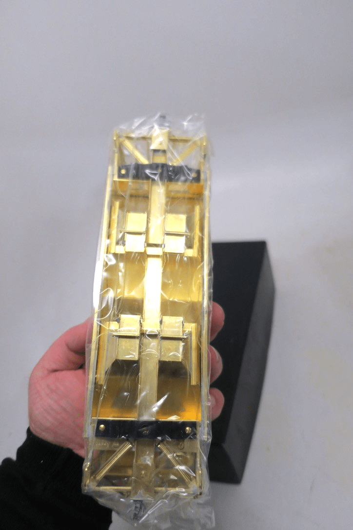 KTM US Hobbies 602 Slab Sided Covered Hopper Brass O Scale - WISE GUYS HOBBIES LLC