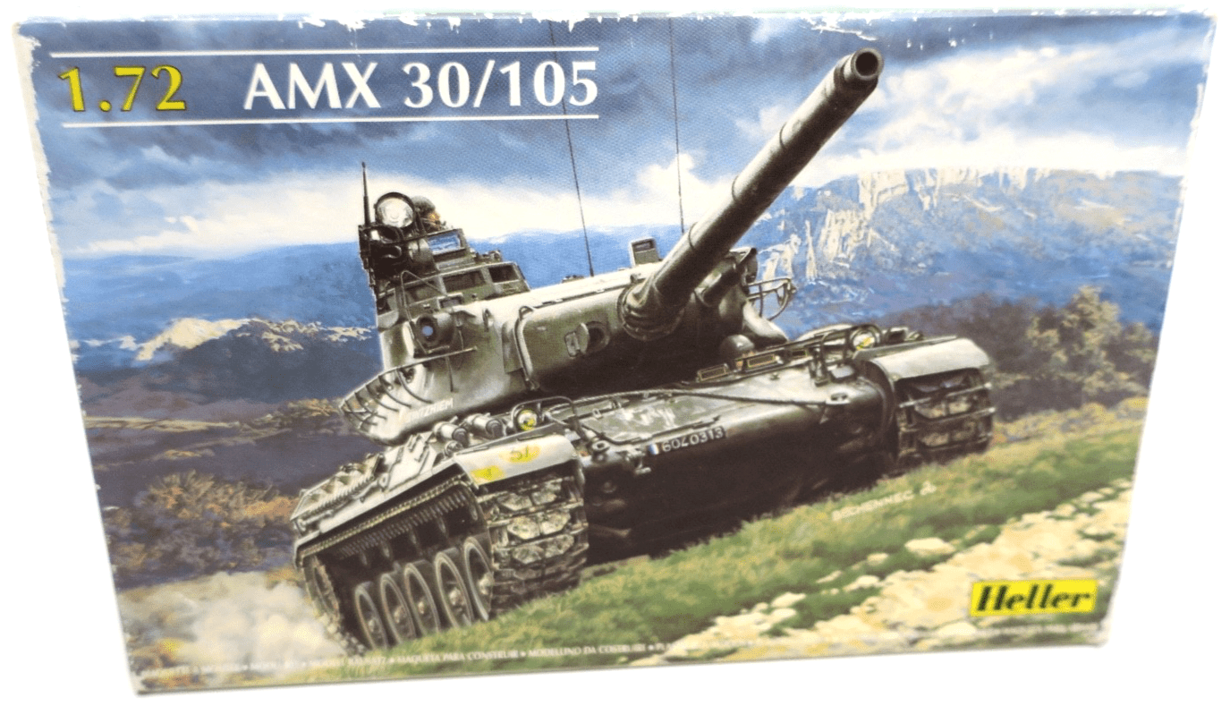 Heller 1/72 AMX 30/105 Model Kit - WISE GUYS HOBBIES LLC