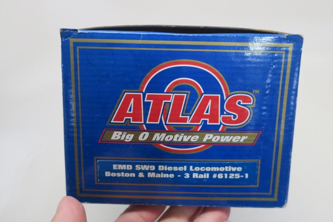 Atlas 6125 - 1 Boston & Maine SW - 9 Diesel Switcher AS - IS - WISE GUYS HOBBIES LLC