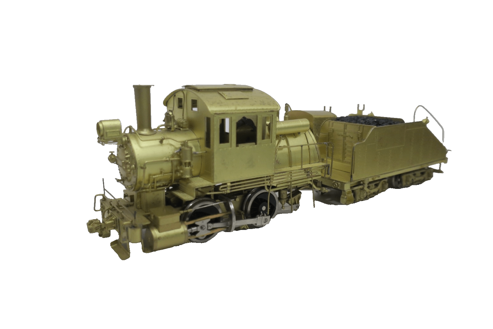 Gem Models O Ga. 2 Rail Brass ST - 507 Reading A - 5a 0 - 4 - 0 Switcher & Tender OB - WISE GUYS HOBBIES LLC