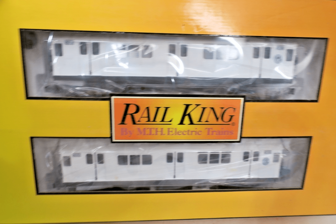 MTH Rail King 30 - 2372 - 1 MTA White R - 12 4 - Car Subway Set w/Proto - Sound 2.0 NEW - WISE GUYS HOBBIES LLC