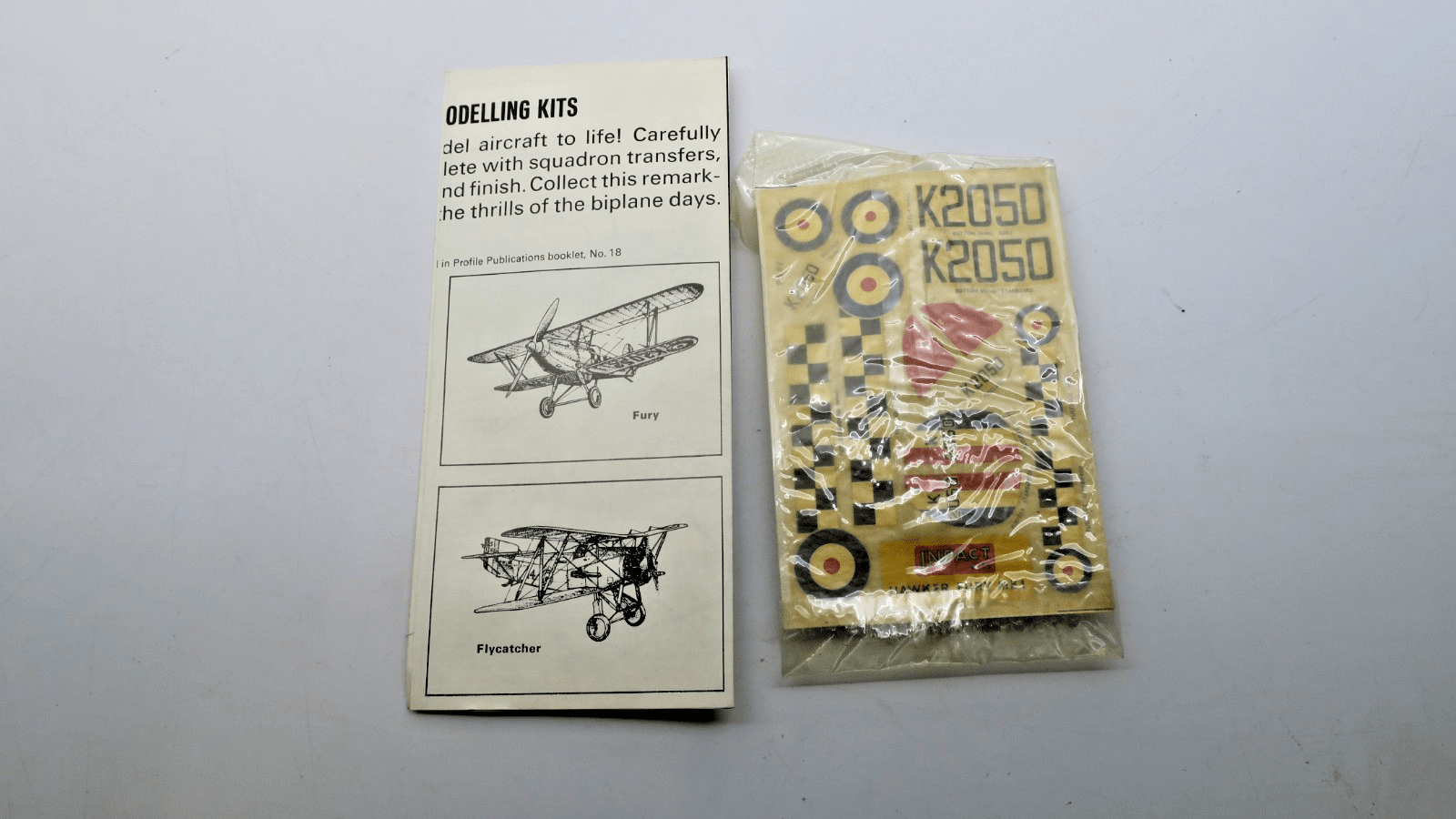 Inpact Kits 1/48 Hawker Fury Model Kit P202 - WISE GUYS HOBBIES LLC