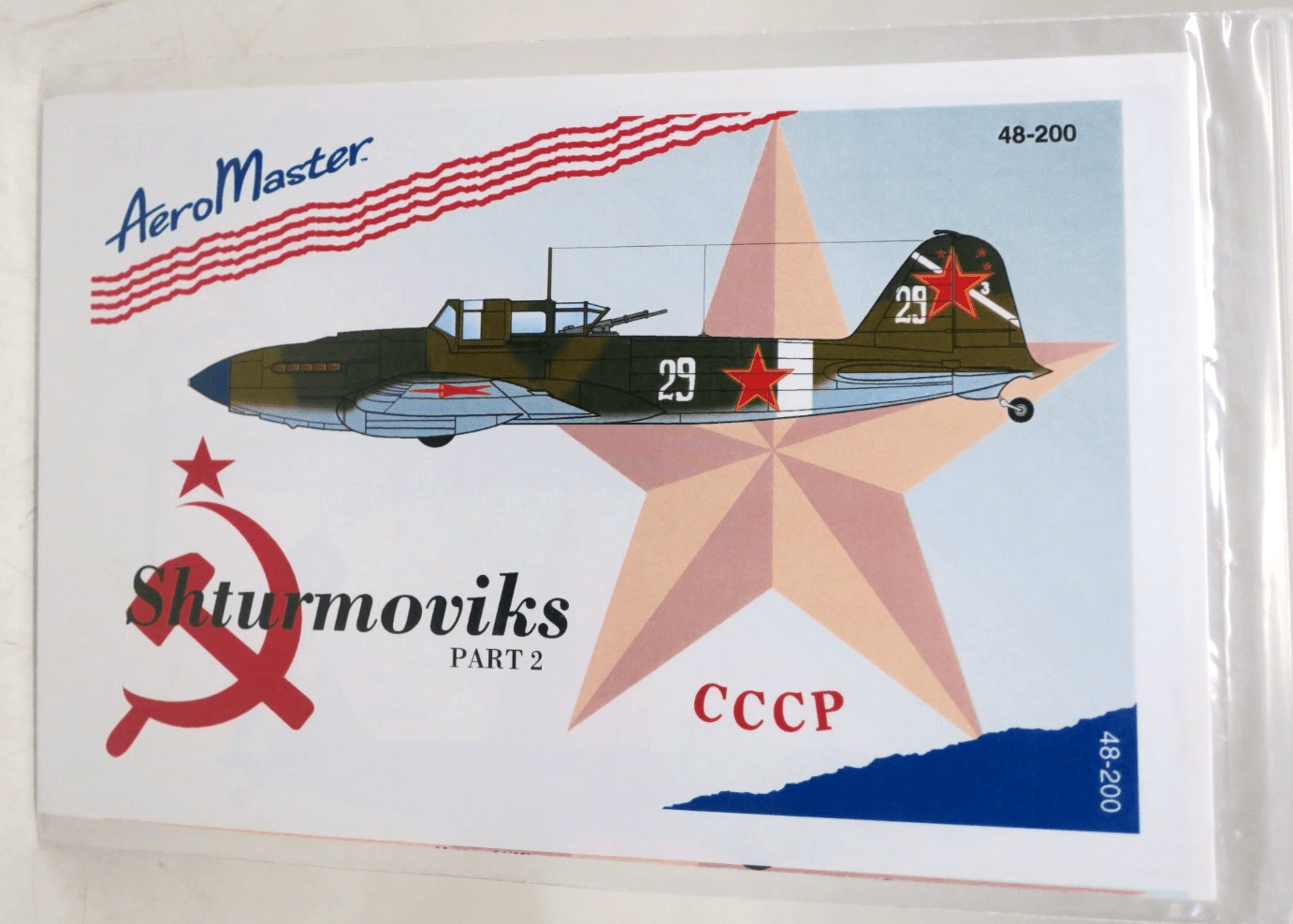 Aeromaster Decals 48 - 200 Shturmoviks Part 2 - WISE GUYS HOBBIES LLC