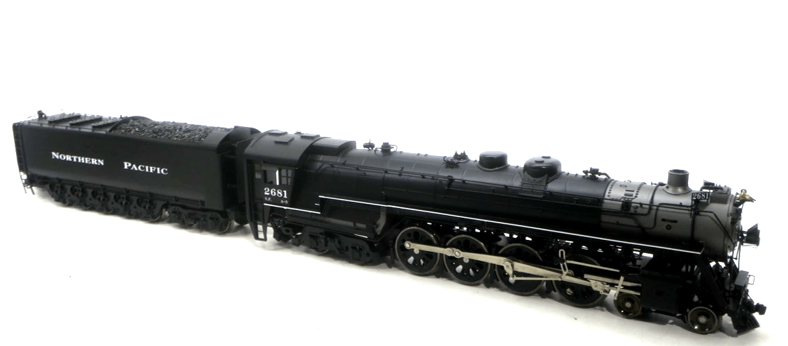 3rd Rail Sunset Models 2681 O Brass N. P. 3-Rail 4-8-4 A Class Steam Engine ASIS - WISE GUYS HOBBIES LLC