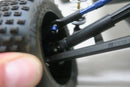 Traxxas Rustler Vxl 2wd Roller Slider Chassis 1/10 Rc Truck With Upgrades - WISE GUYS HOBBIES LLC
