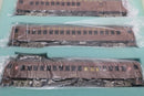 ALCO HO Scale Brass PENNSYLVANIA PRR MP-54 *3-CAR SET