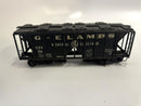 US HOBBIES GE GENERAL ELECTRIC SLAB SIDE COVERED HOPPER CUSTOM - KTM O SCALE 2R