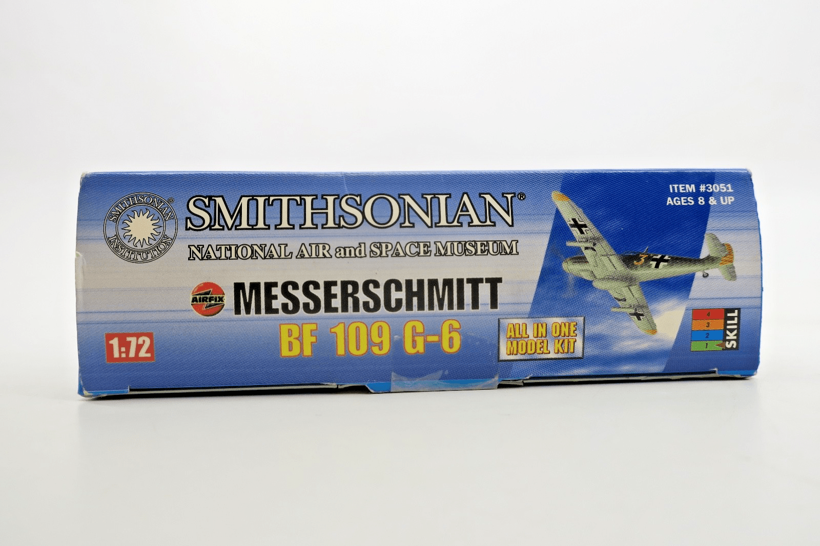 Airfix Smithsonian 1/72 Messerschmitt BF 109 G - 6 Model Kit 3051 - WISE GUYS HOBBIES LLC