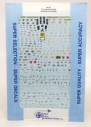 Super Scale International 1/48 F-4 Phantom Data Black & Lo Viz Decals