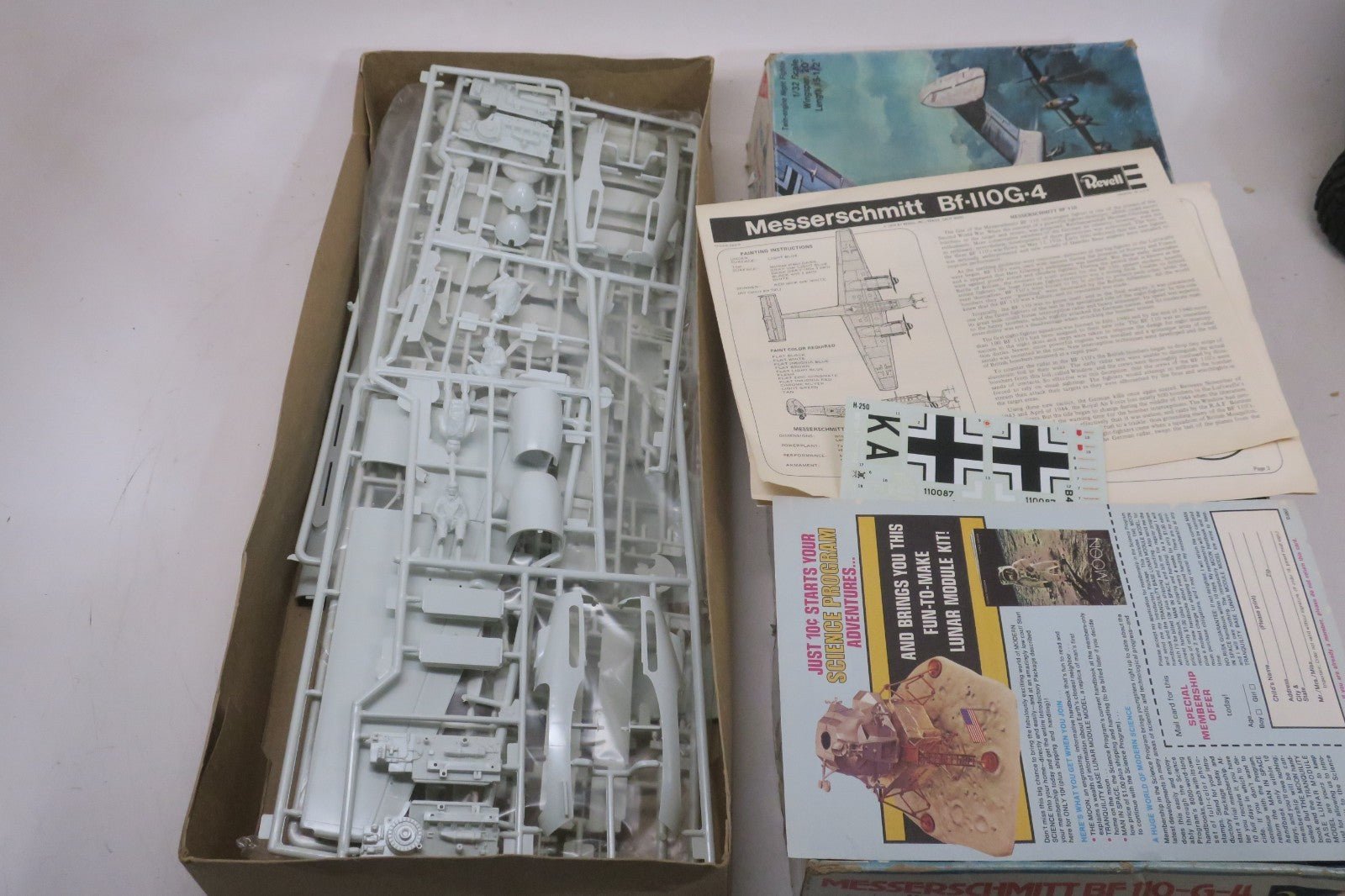 Revell 1/32 Messerschmitt BF-110 G-4 "Destroyer" Plastic Model Kit H-250 - WISE GUYS HOBBIES LLC