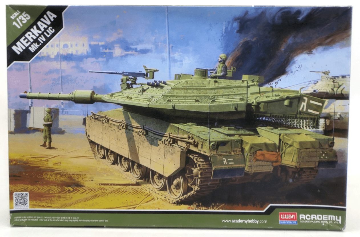 Academy 1/35 Merkava Mk.IV LIC Plastic Model Kit 13227 - WISE GUYS HOBBIES LLC