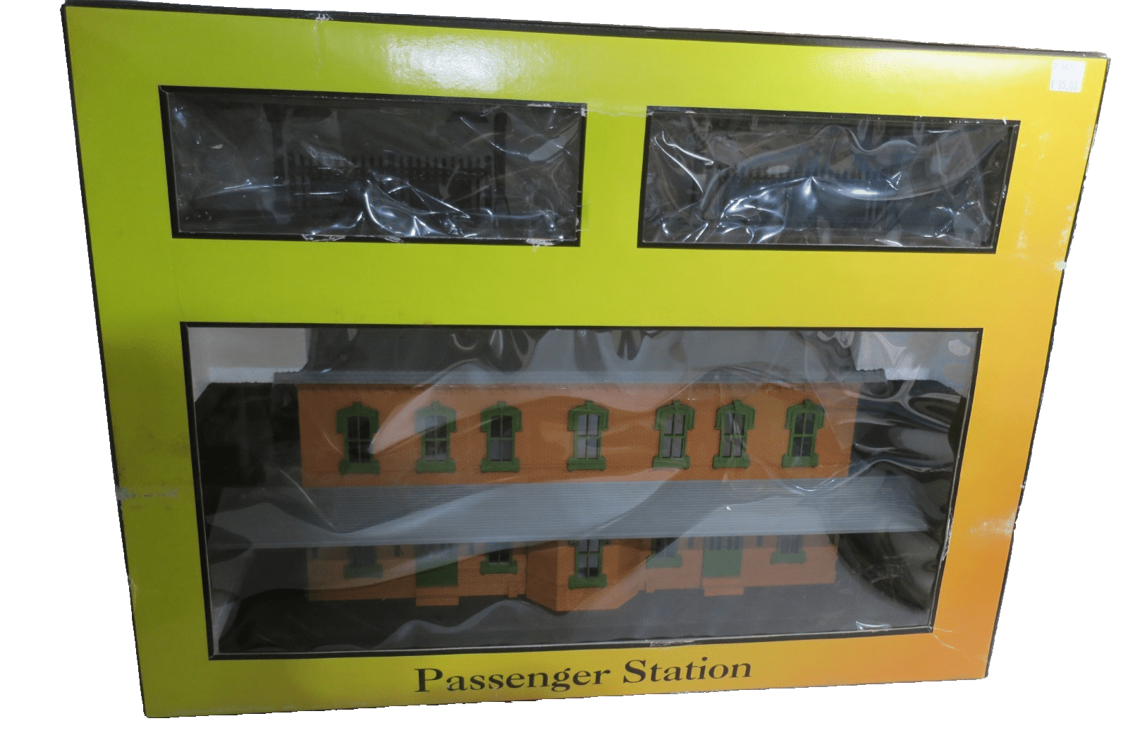Rail King By MTH O Scale 30 - 9005 Passenger Station w/ Dual Platform illuminated - WISE GUYS HOBBIES LLC